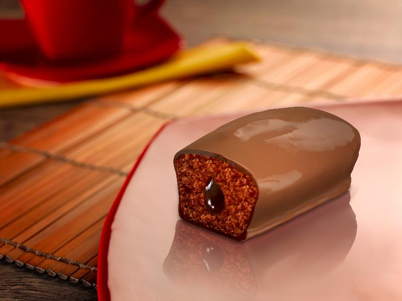 Mini Chocobolo 50g Coberto Sabor Chocolate com Recheio Sabor Chocolate